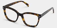 Scarlett Square Tortoise Glasses2