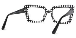 Tootie Butterfly Black Crystal Glasses5