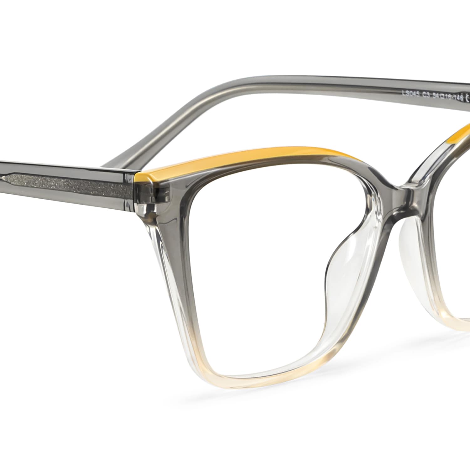 Sienna Grey Butterfly Prescription Glasses | Zeelool5
