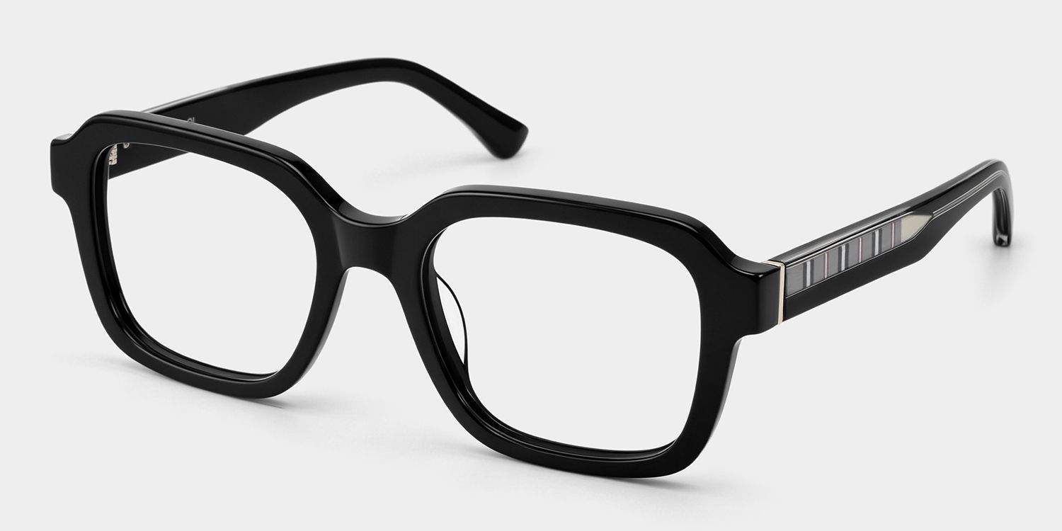 Parker Black Square Eyeglasses for Women | ZEELOOL3