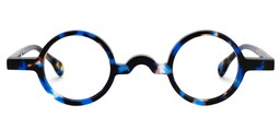 Truitt Round Blue-Tortoise Glasses0