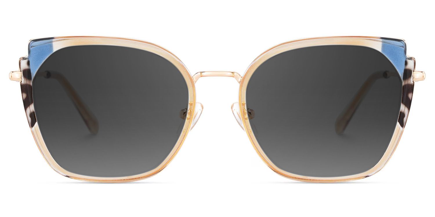 Murcia Square Tortoise Prescription Sunglasses | ZEELOOL