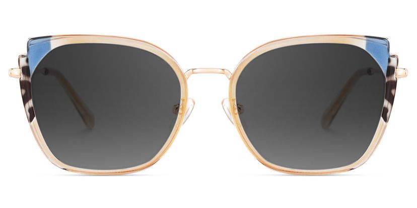 Murcia Square Beige Sunglasses