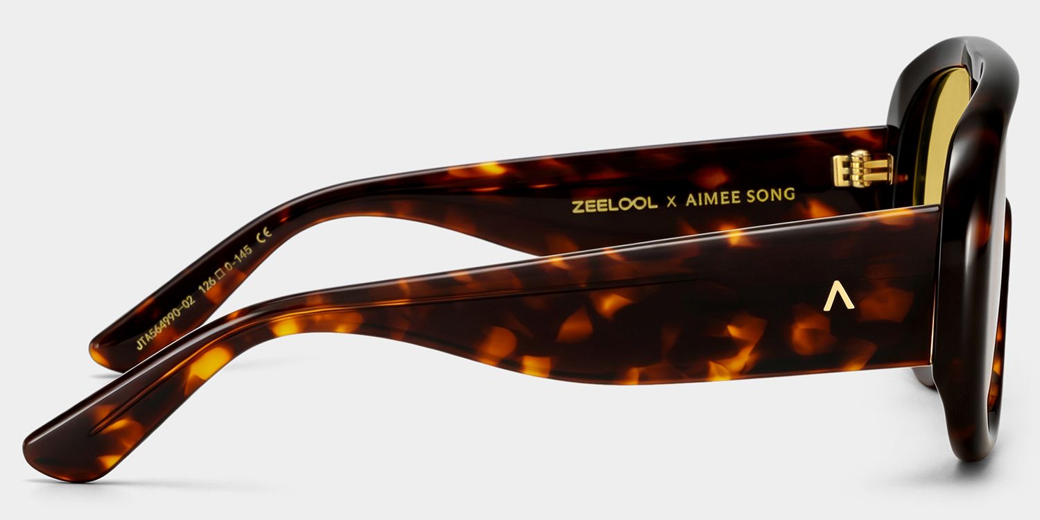 ZEELOOL x Aimee Song The Shield Tortoise Sunglasses
