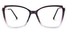 Kristen Cateye Purple Glasses0