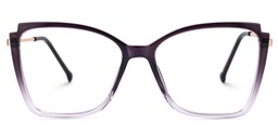 Kristen Cateye Purple Glasses0