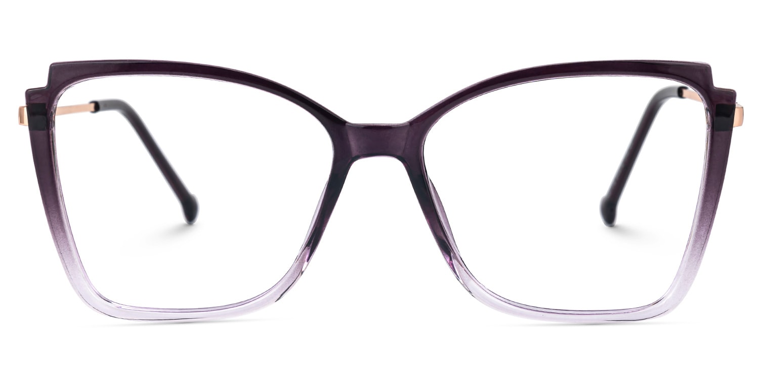 Cateye Kristen Purple Glasses deals -Zeelool Glasses0