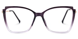 Kristen Cateye Purple Glasses0