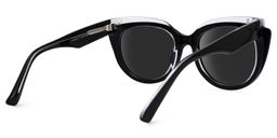 Lupita Cateye Black Sunglasses3