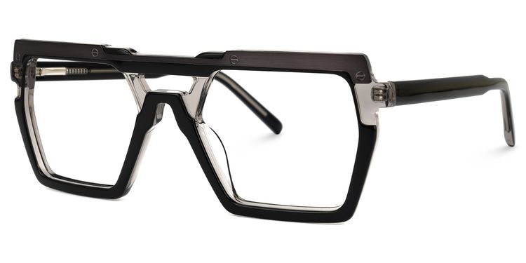 Ferguson Square Black Glasses