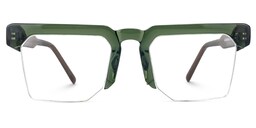 Myles Browline Green Glasses0