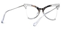 Phillisa Butterfly Silver Glasses3