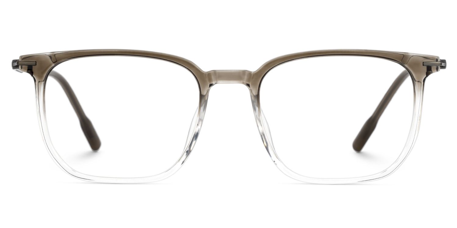 Varlox Brown-Clear Reanglcte Frame Glasses Online | ZEELOOL Canada0
