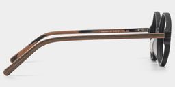Otto Round Black Glasses3