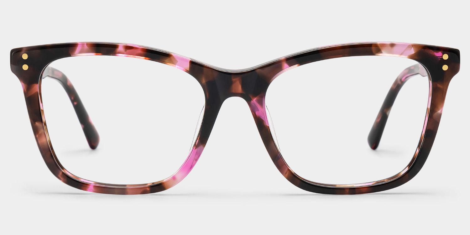 Tyler Tortoise Square Artistic Eyeglass Frames | ZEELOOL
