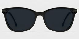 Marigold Rectangle Black Glasses0