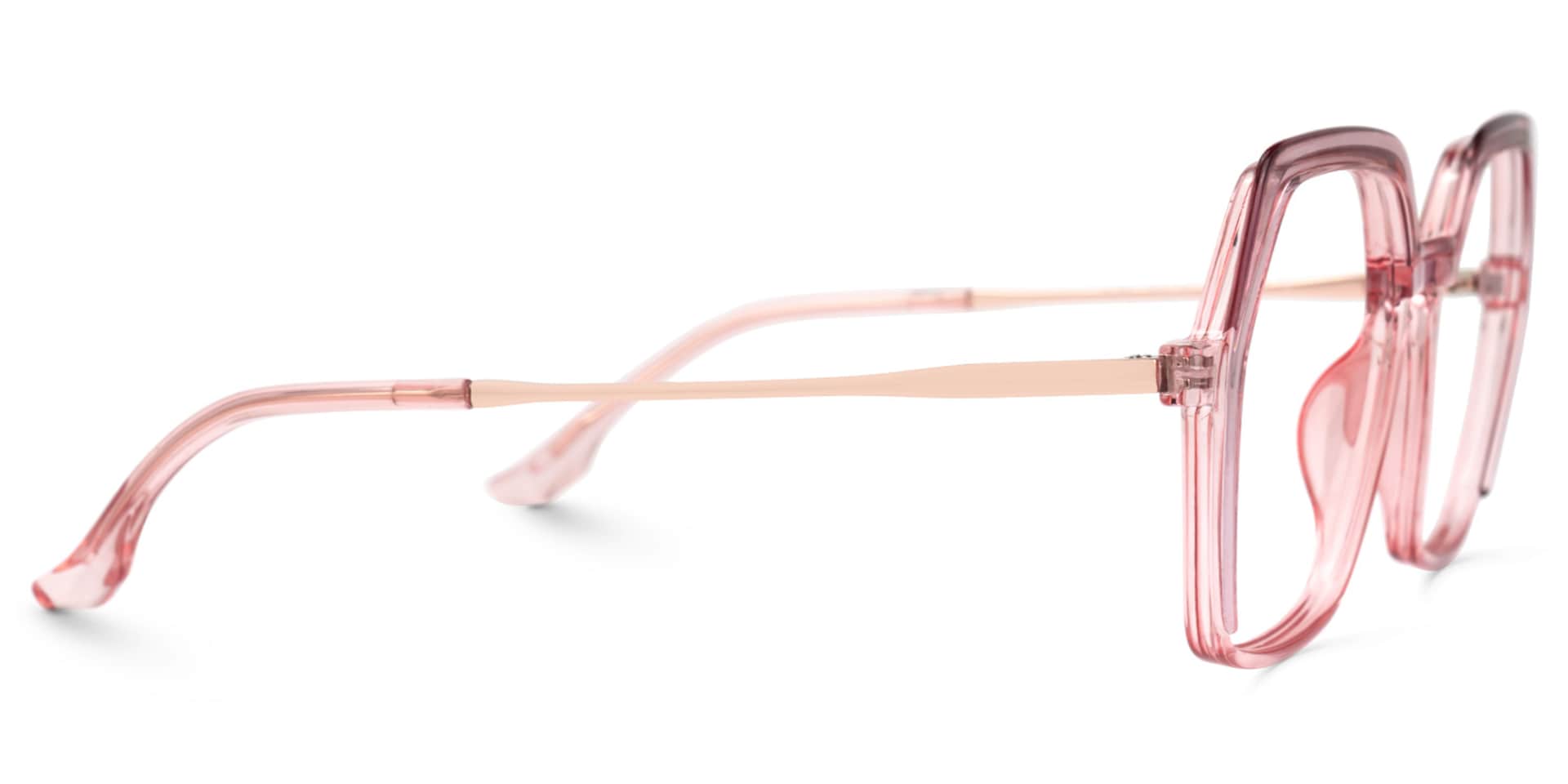 Waldron Geometric Pink Glasses2