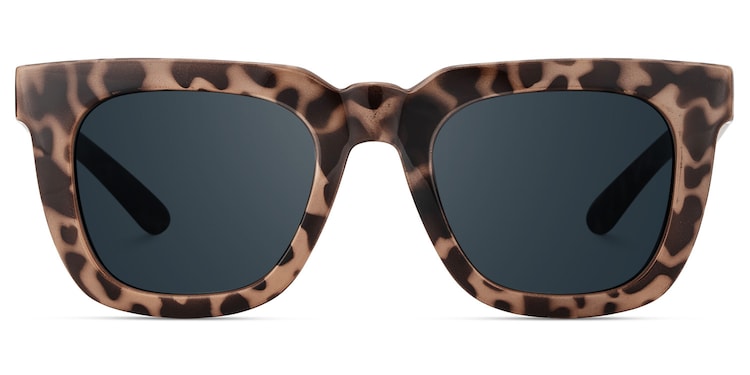 Clea Rectangle Tortoise Sunglasses