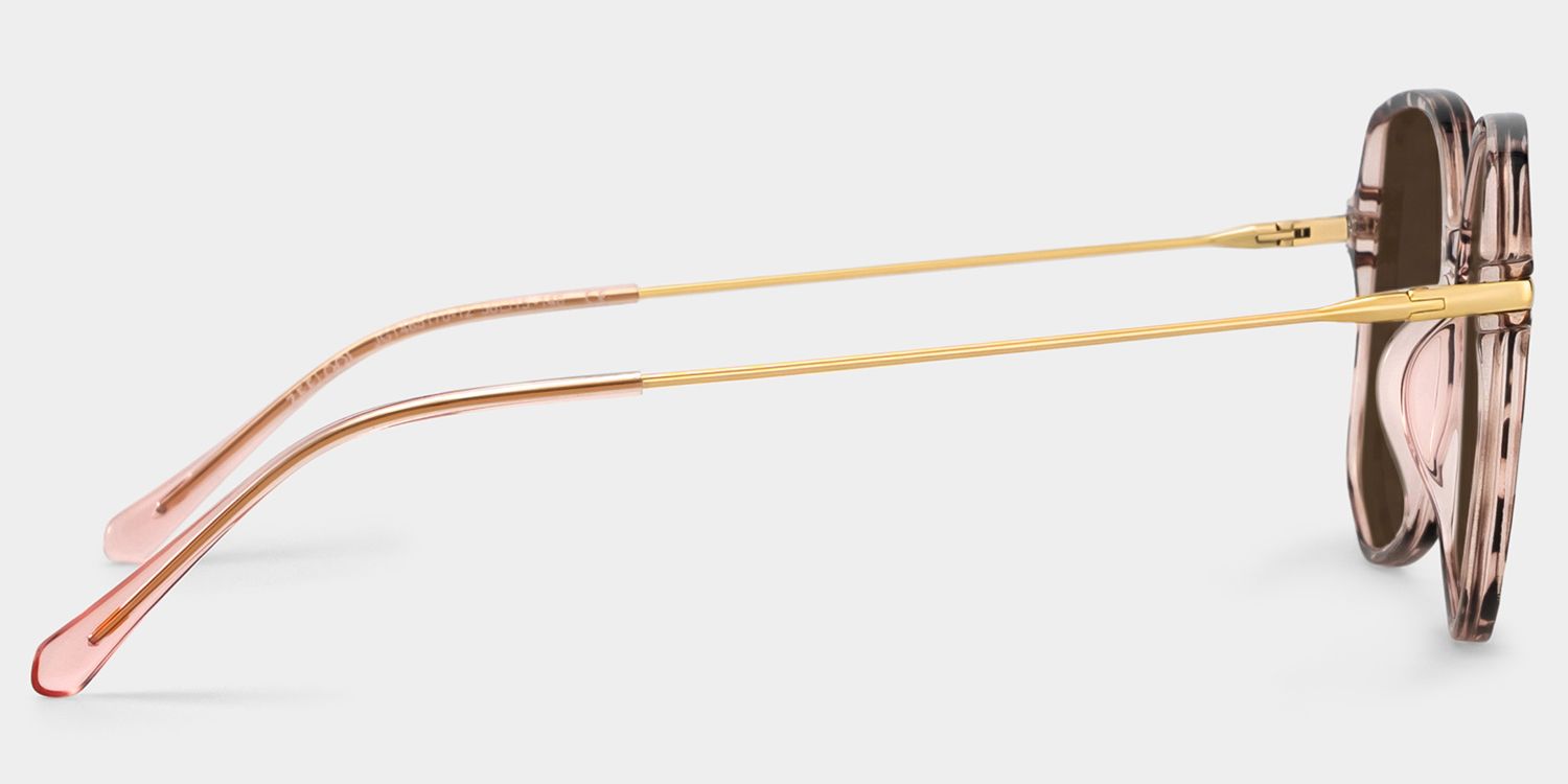 Payton Tr90 Tortoise Geometric Frame Sunglasses | ZEELOOL3