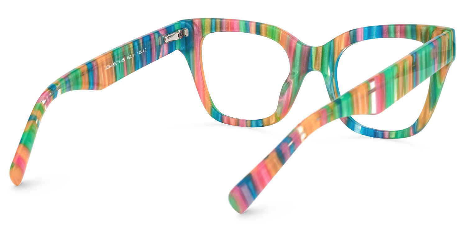 Nereyda Candy Glasses Peppemint Frames | Zeelool3