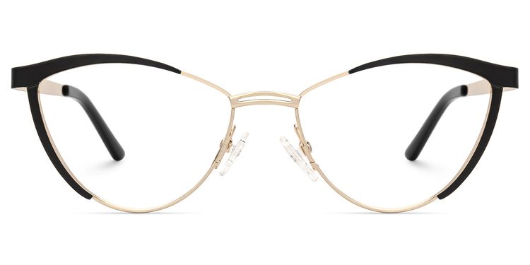 Sydney Cat Eye Black Glasses