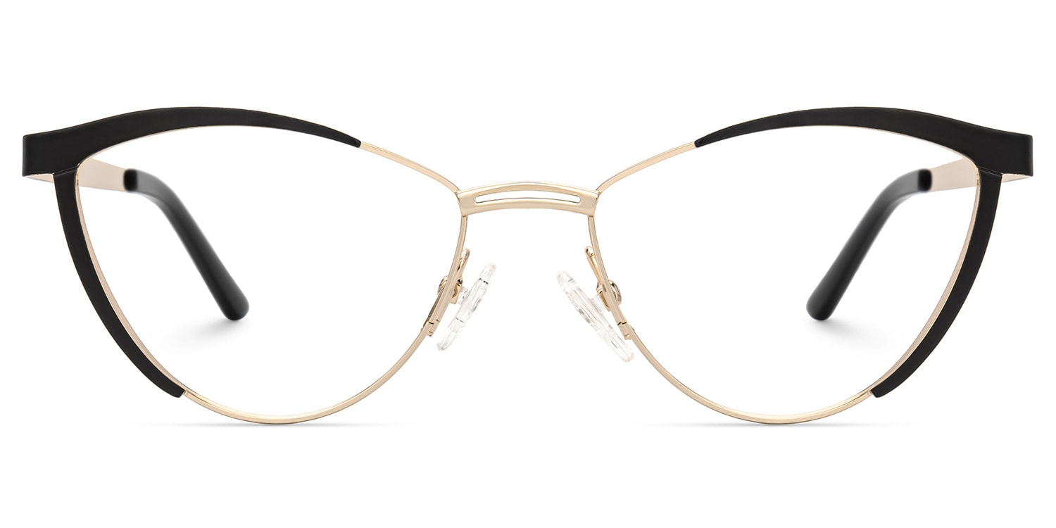 Sydney Cat Eye Black Glasses