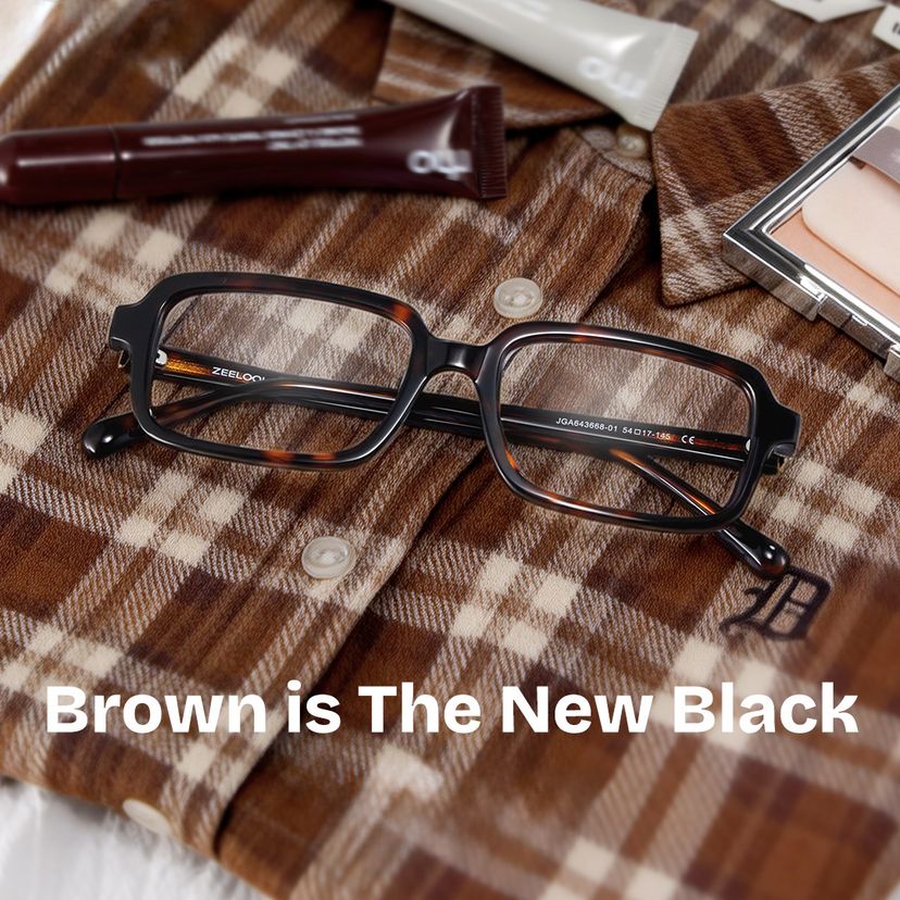 Danielle Tortoise Rectangle Glasses