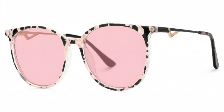 Chanty Floral Round Sunglasses