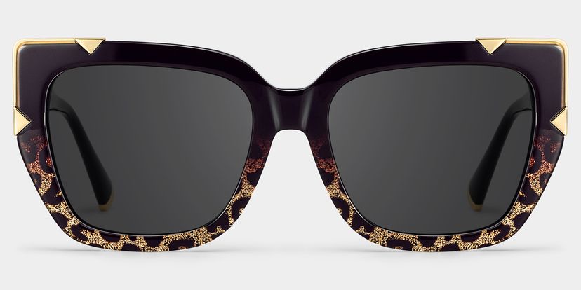 Dax Two-tone Square Sunglasses