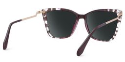 Awilda Cateye Purple Glasses3