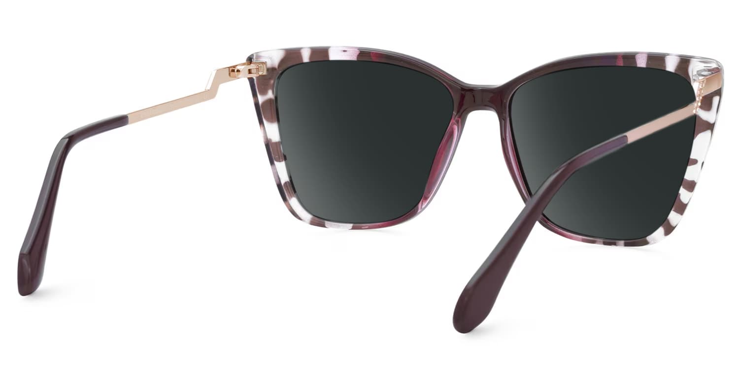 Awilda Cateye Purple Glasses3