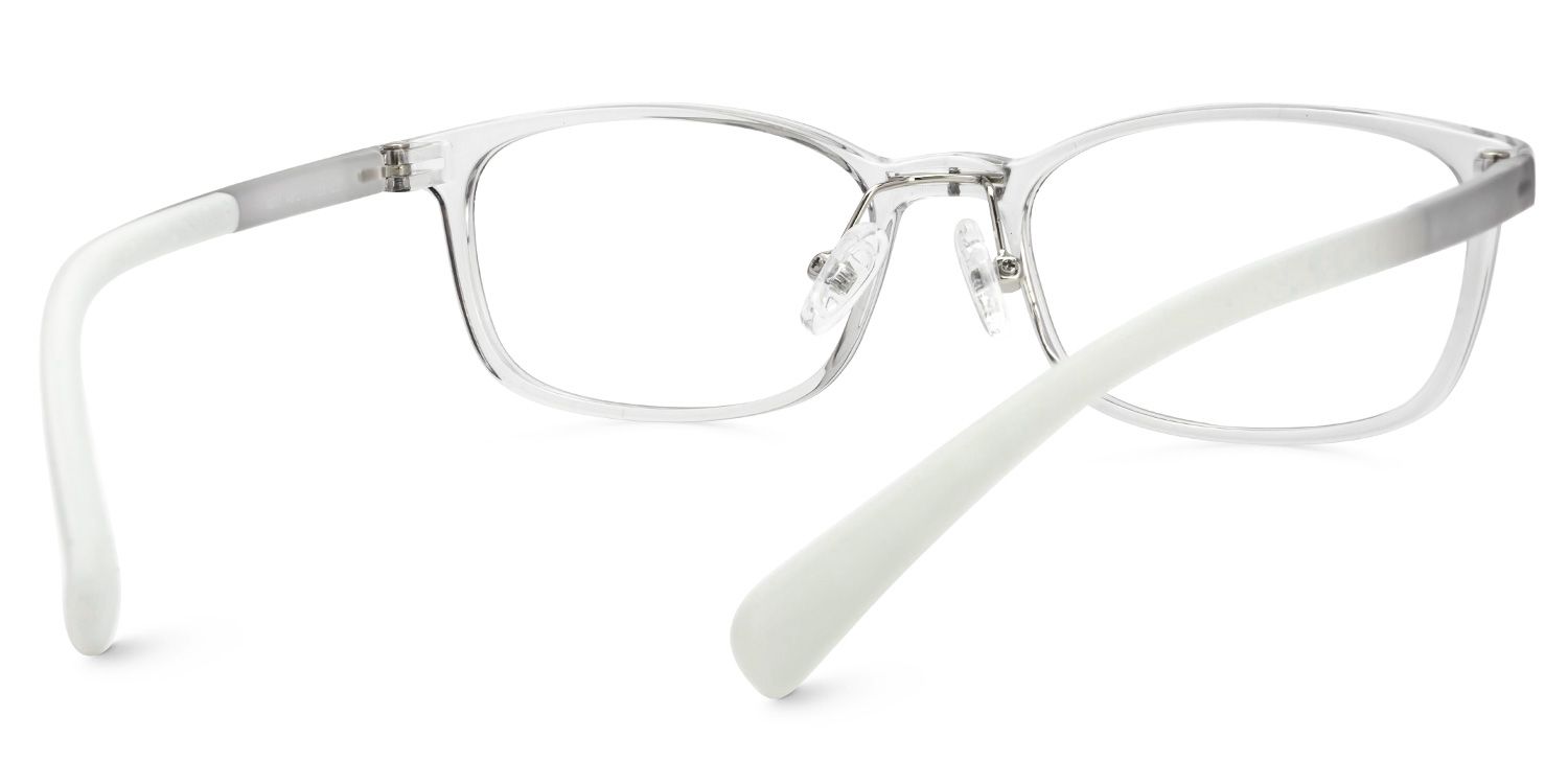 Kids Rectangle Patno Glasses with Cute Style -Zeelool4