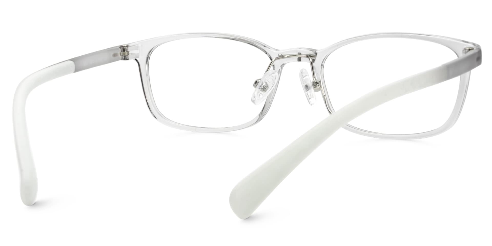 Kids Rectangle Patno Glasses with Cute Style -Zeelool4