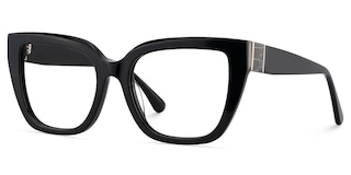 Tamarrah Cateye Black Glasses3