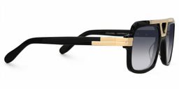 Croswell Black Aviator Sunglasses2