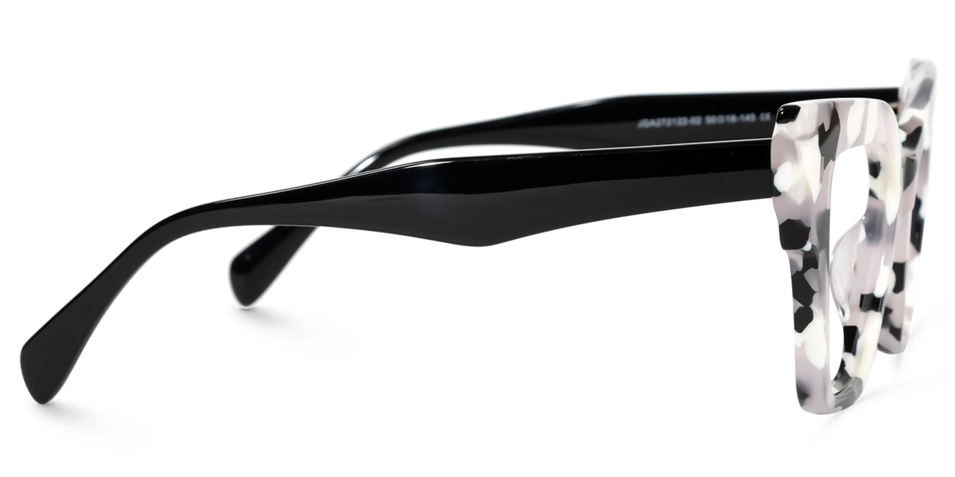 Yasmin Cateye Marble Glasses2