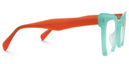 Bermea Cateye Green Glasses4