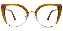 Brewer Cateye Brown Glasses0