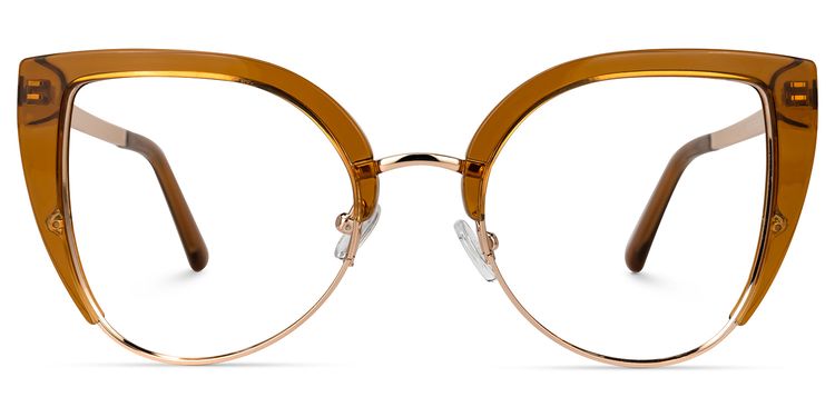 Brewer Cateye Brown Glasses
