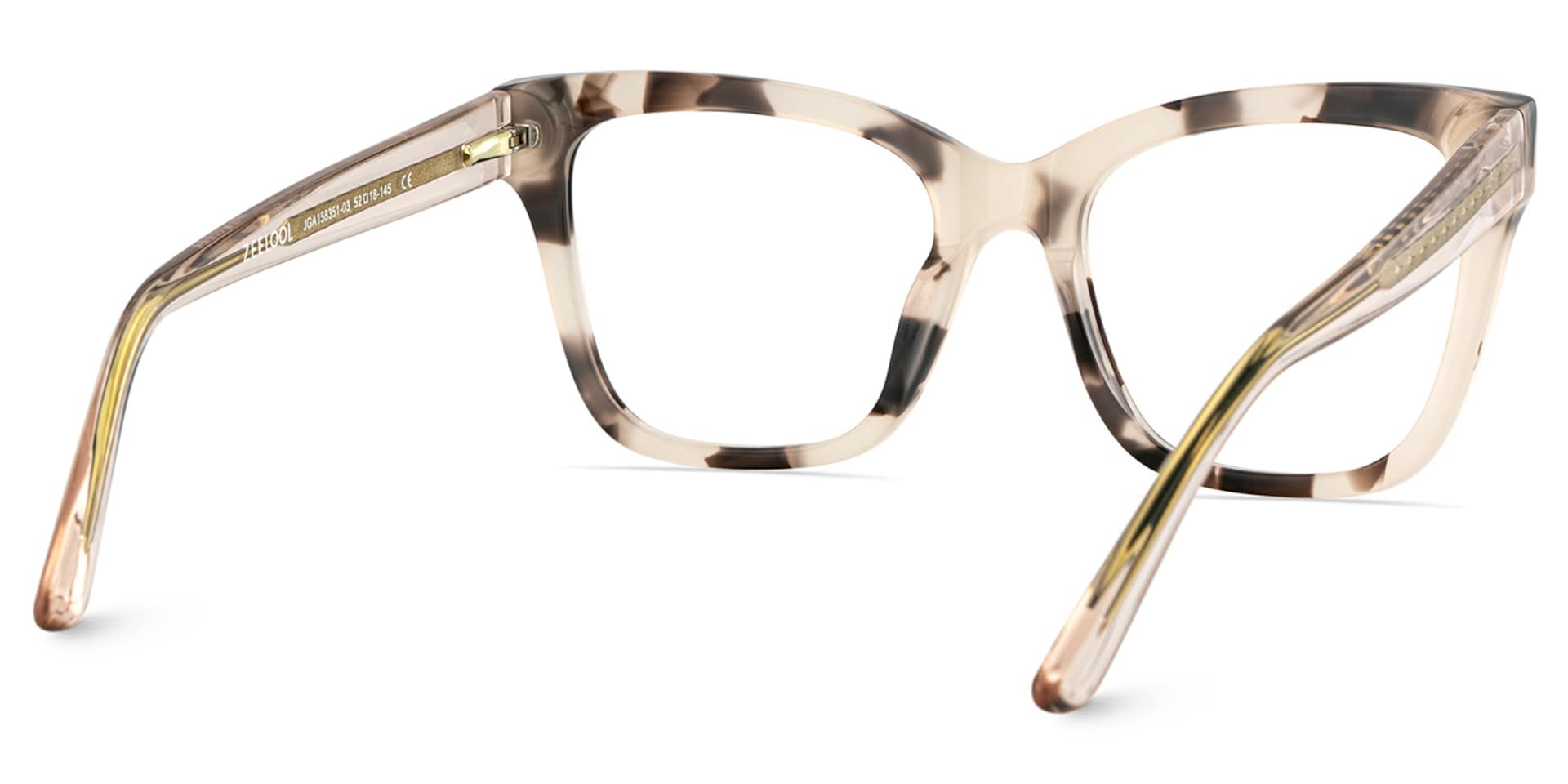 Square Tortoise Eyeglasses Rory Acetate Frame Glasses6