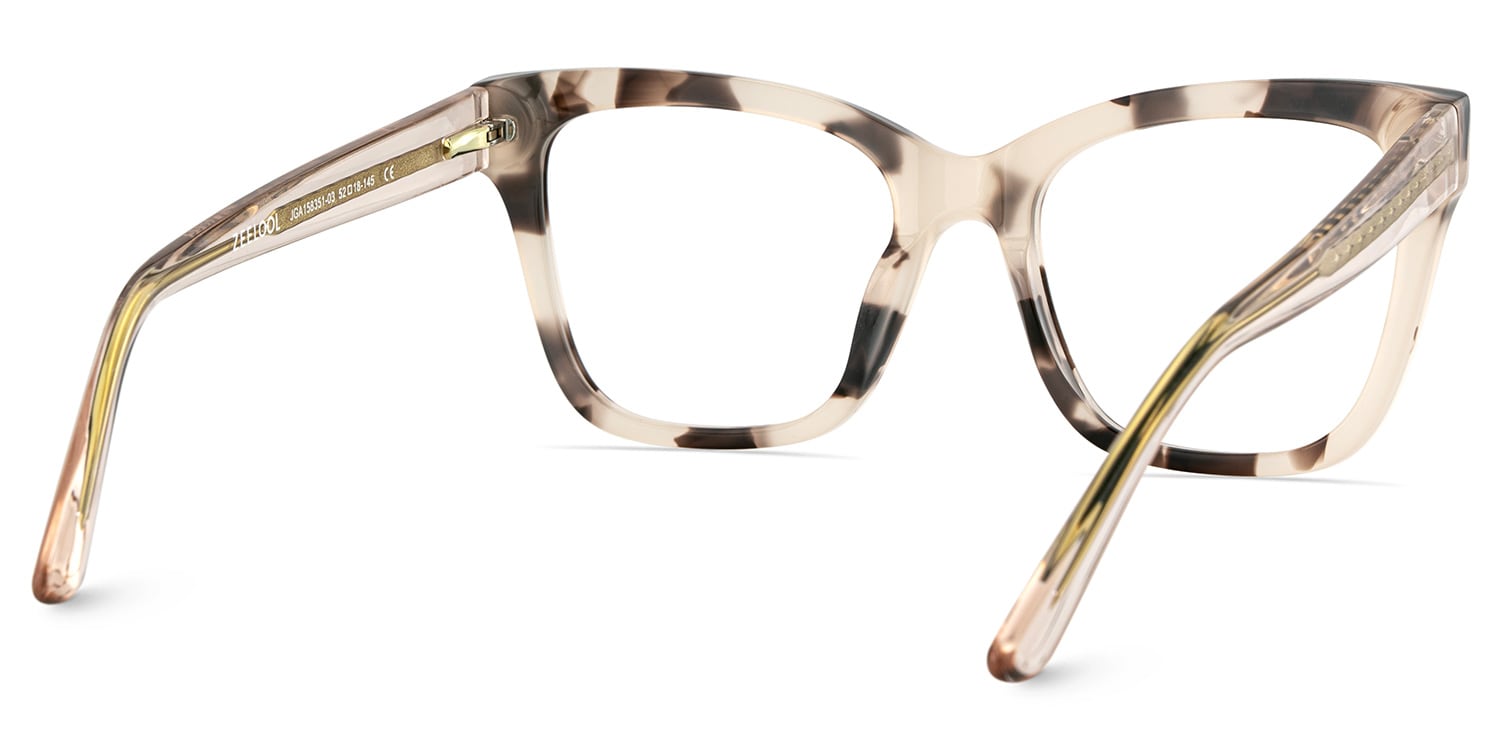 Square Tortoise Eyeglasses Rory Acetate Frame Glasses6
