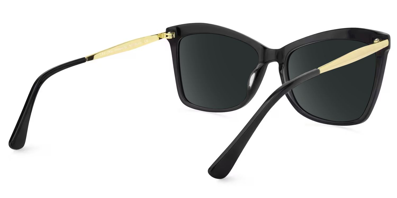 Isaebella Butterfly Black Frame Sunglasses | Zeelool3