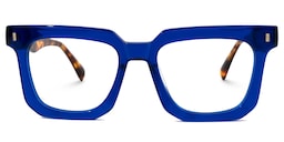Coville Square Blue Glasses0