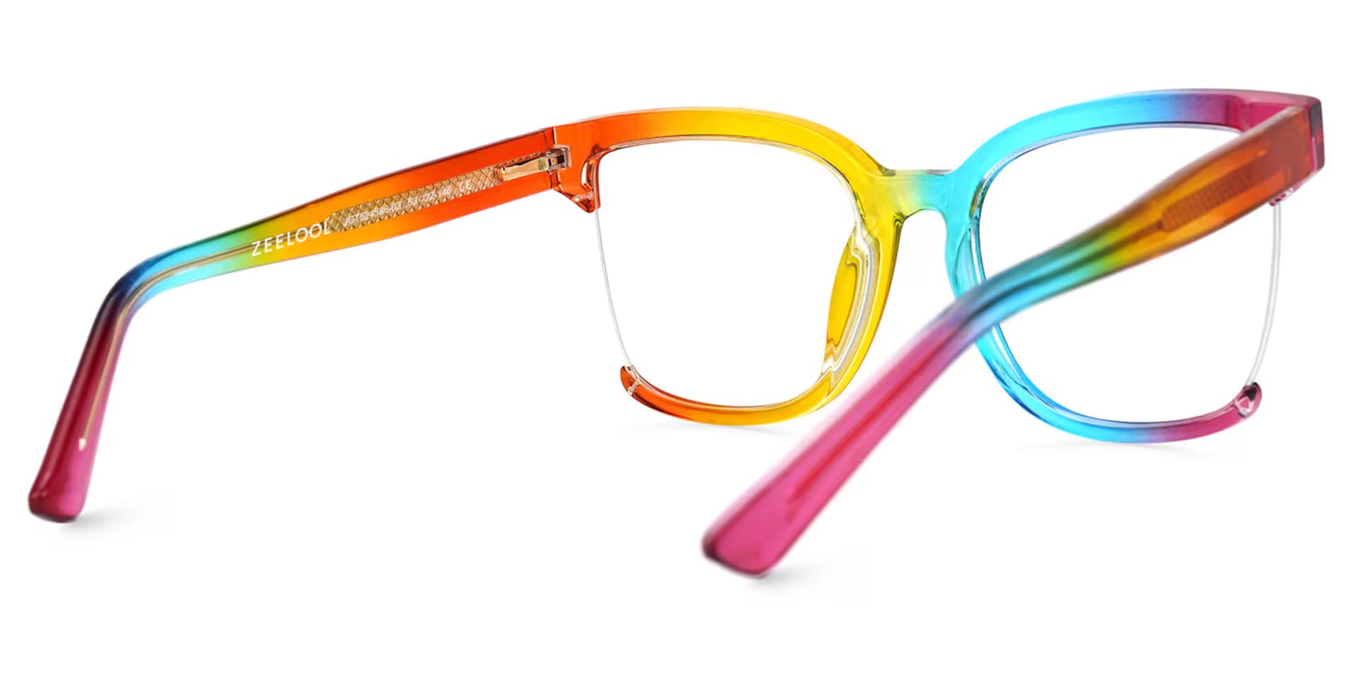 Cadogan Square Colorful Frame Glasses | Zeelool3