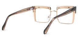Kiana Beige Square Glasses4