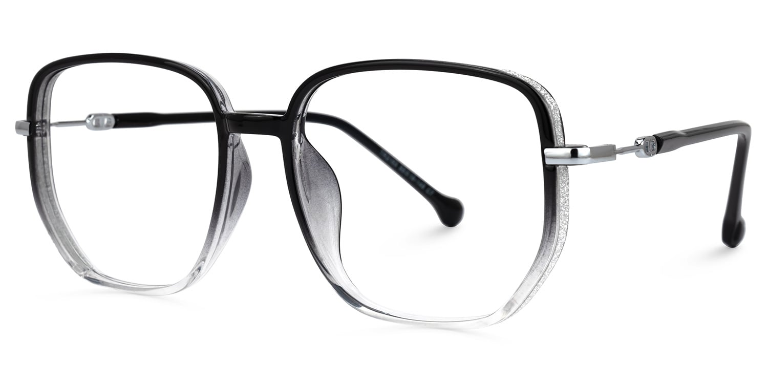 Joana Geometric Black-Crystal Glasses1