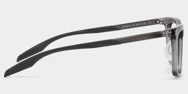 Ease Gray Frame Glasses with Rectangle Frame Online | ZEELOOL3