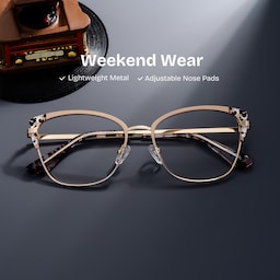 Mariana Rectangle Pink Glasses0