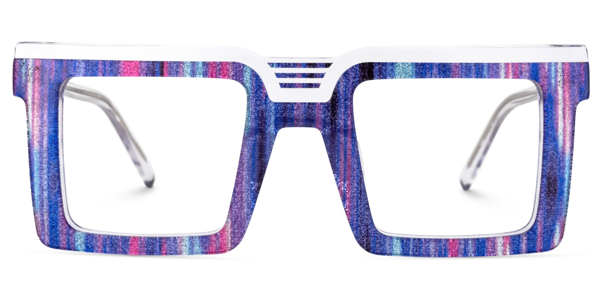 Ashlyne Thick Blue Glasses for Men | Zeelool0