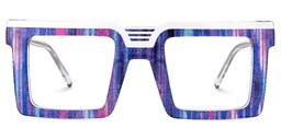Ashlyne Square Blue Glasses0